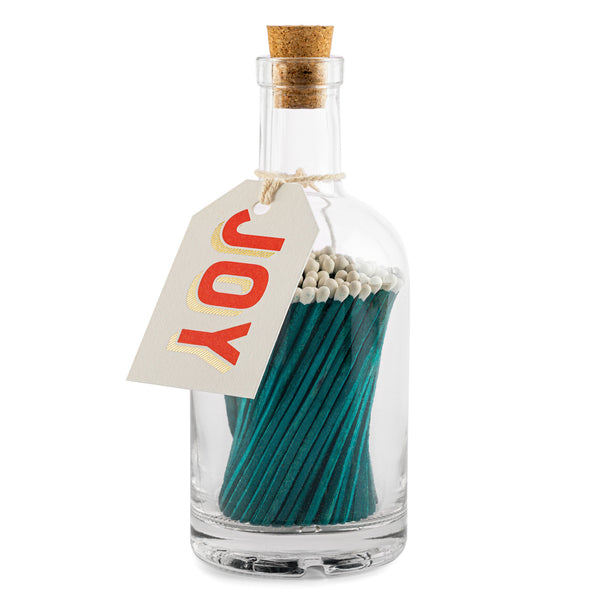 Archivist Gallery - Glass Jar Matches - Christmas Joy