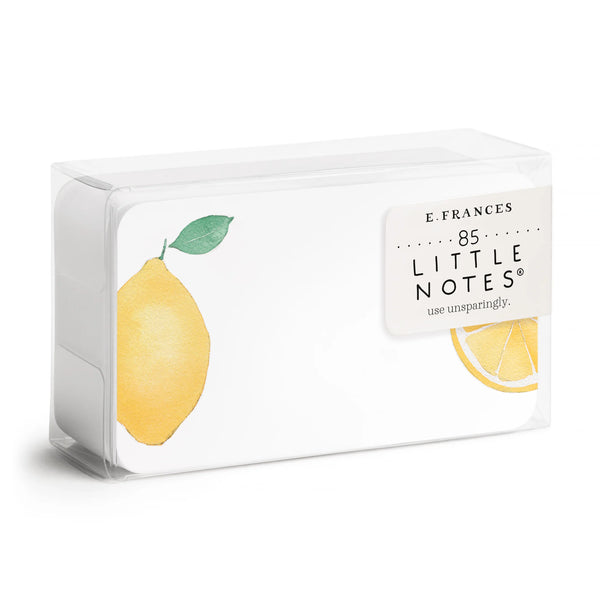 E. Frances Little Notes - Lemon