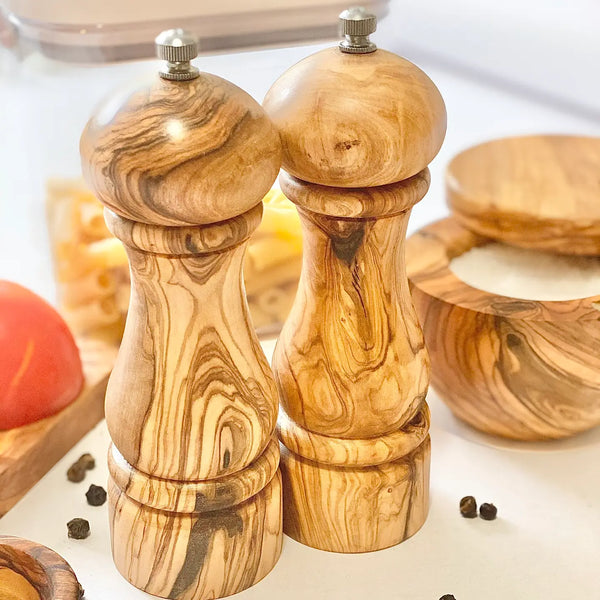 Olive Wood Pepper Mill
